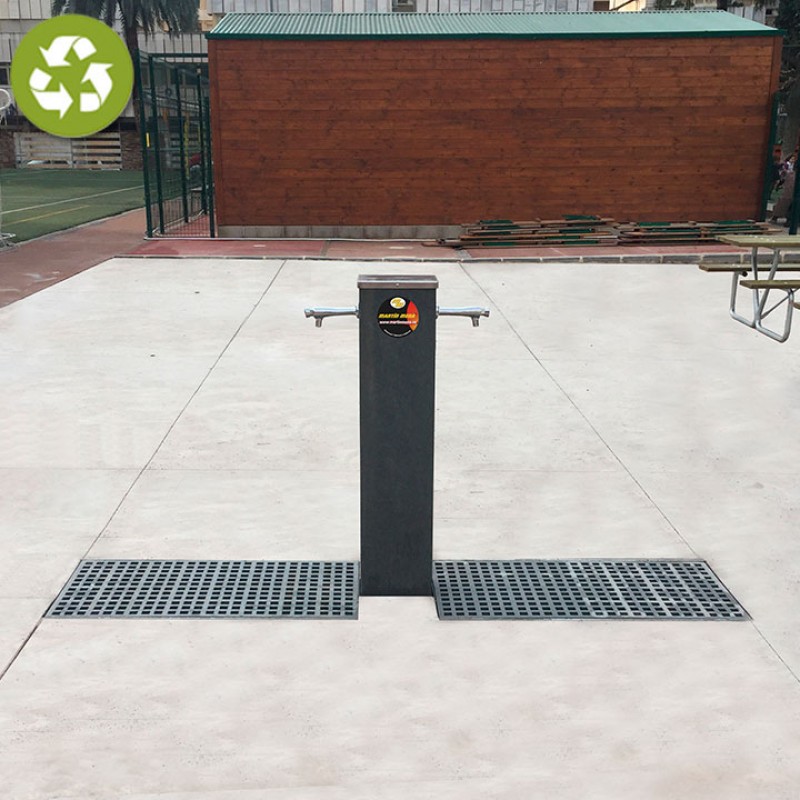 Font Urbana Doble Plàstic Reciclat Hércules | Sostenible